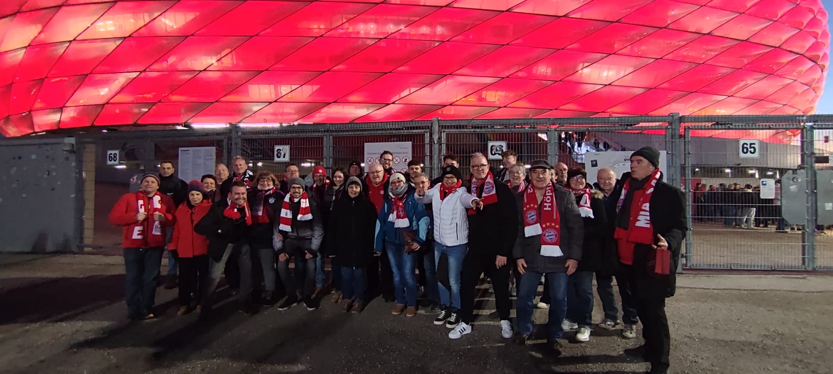 Ausflug des FC Bayern Fanclubs