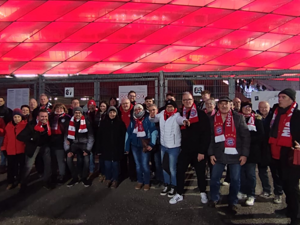 Ausflug des FC Bayern Fanclubs