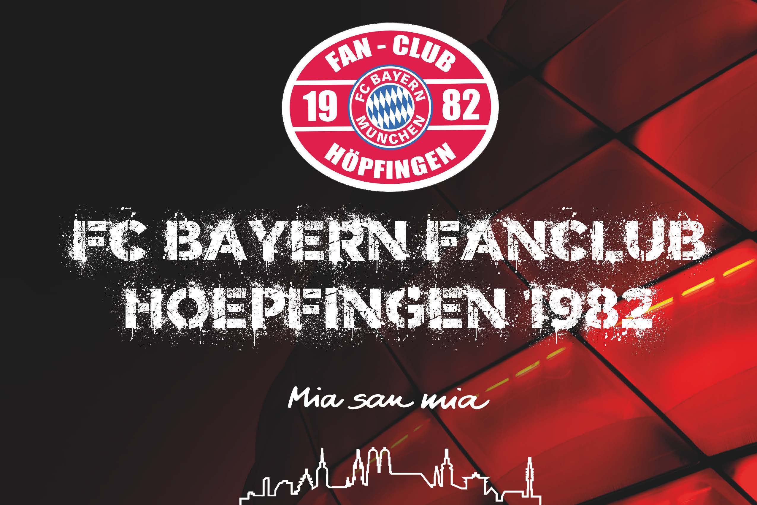 Jahreshauptversammlung 2025 des FC Bayern München Fanclubs Höpfingen '82